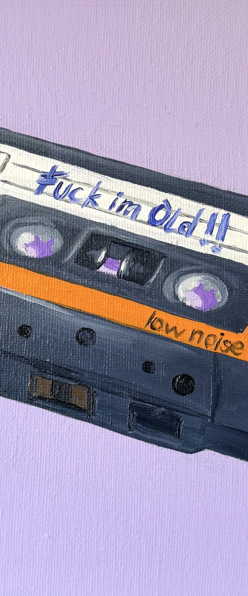 Cassette Tape Nostalgia 10 by Kate Revill