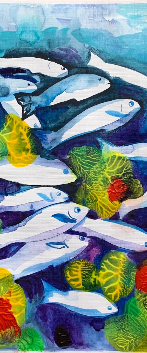 Fish. Sea life by Olga Pascari