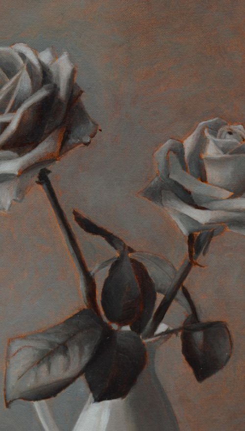 roses flemish still-life by Paola Alì