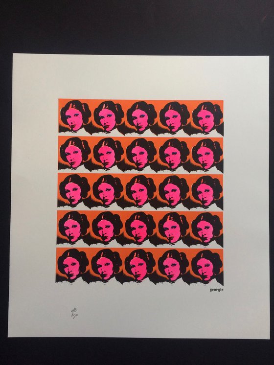 Star Warhol (2016 editions) Orange