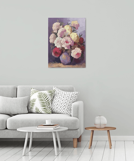 Elegance of Peonies