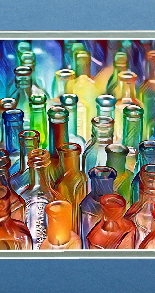 Pop (Art) Bottles by Robin Clarke