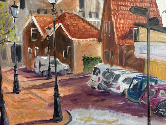 Historic Dutch Street Scene
