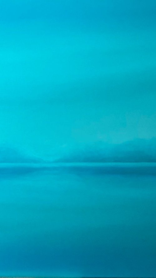 Turquoise sea by Nataliia Krykun