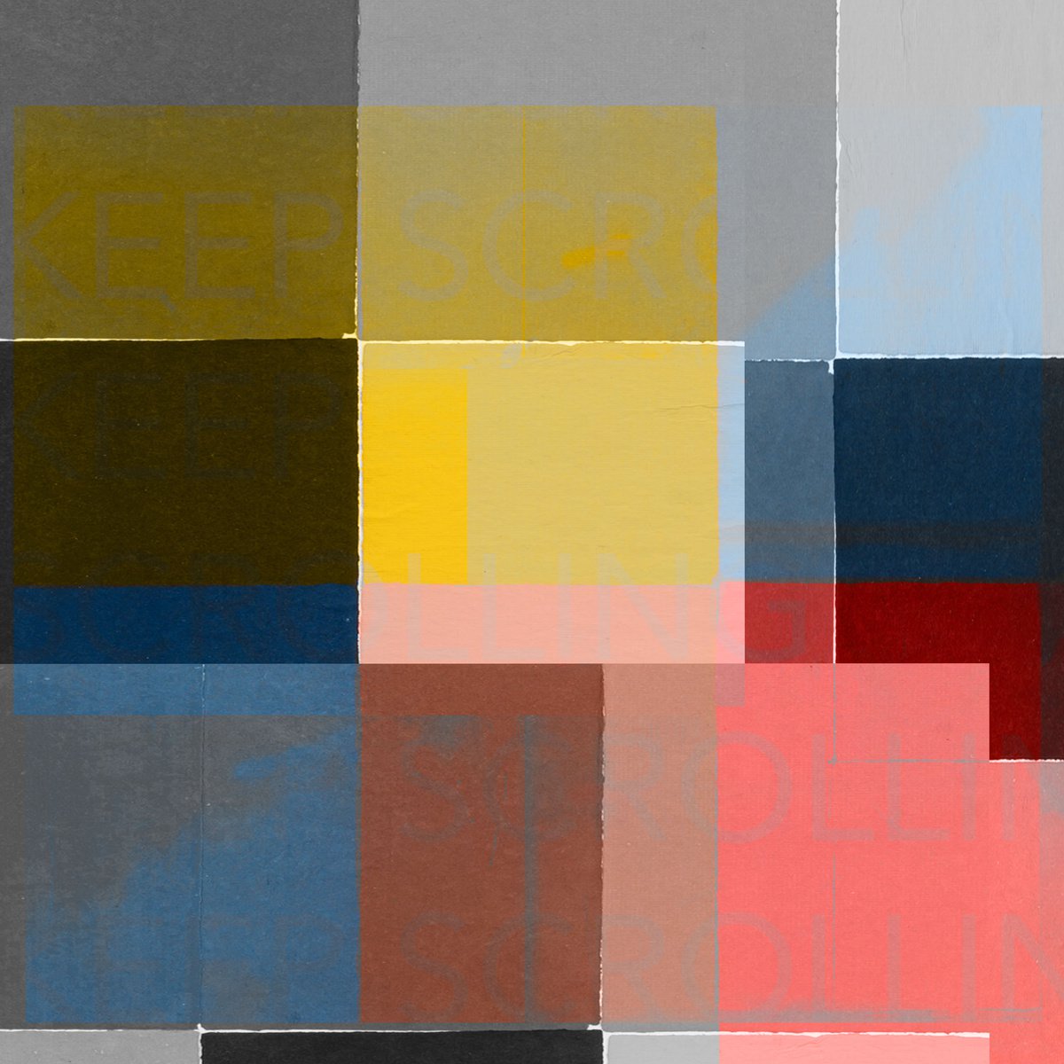 Keep Scrolling 2 By The Most Active, 17 X 17, Artwork For Sale On Artfinder