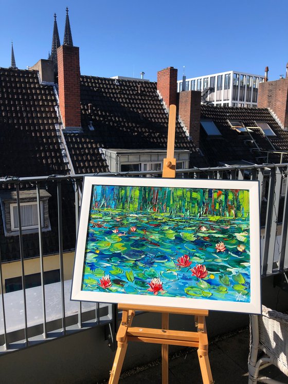 Cache of water lilies