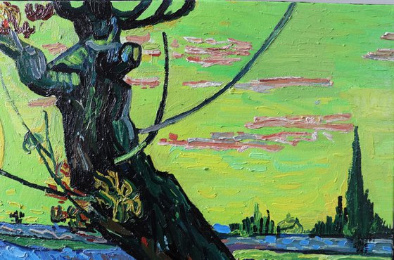 The Sower - Van Gogh Hommage