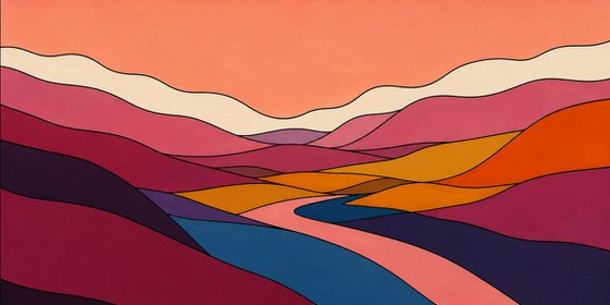Flowing Landscape #34
