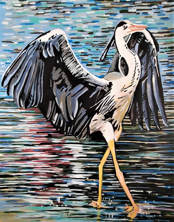 Bird / 90 x 70 cm