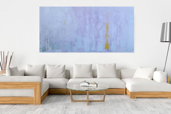 Loved ones - XXL 200 x 100 cm abstract painting