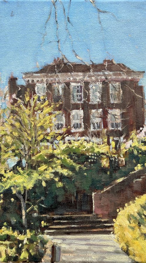 Burgh House Hampstead by Louise Gillard