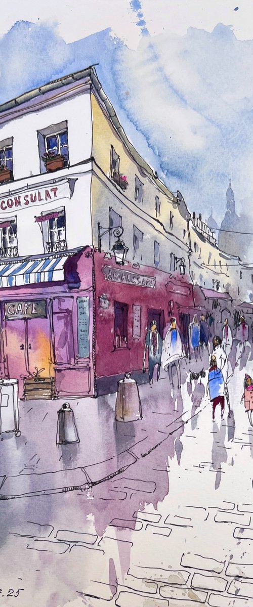The Heart of Montmartre by Eugenia Gorbacheva