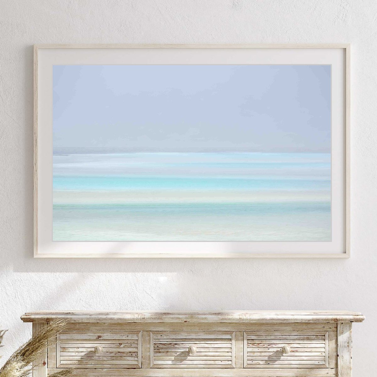 Impressionistic Landscape Photograph By Lynne Douglas, 52 X 36", No Need For More, Original Artwork