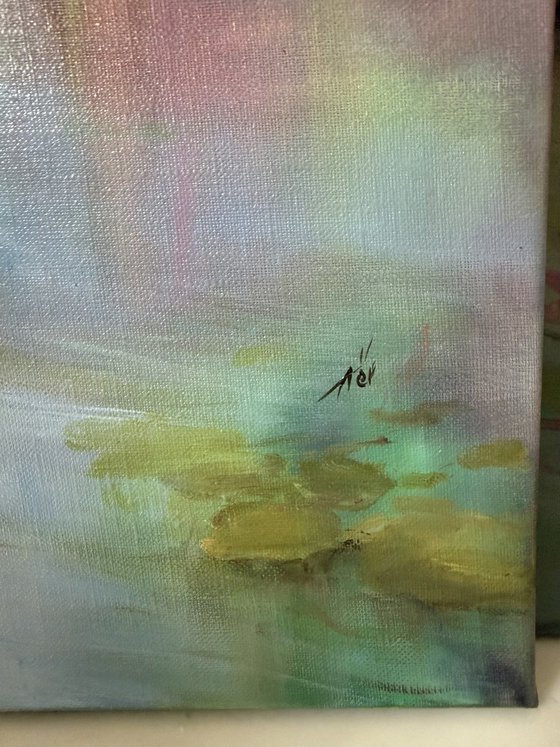 Waterlilies. In your secret garden.