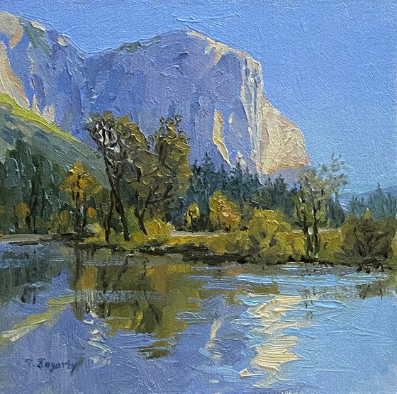 Yosemite Valley View Reflections