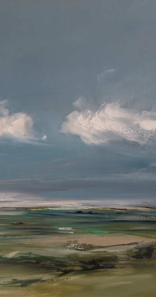 Abstract view from Coombe hill, Buckinghamshire by Jo Earl