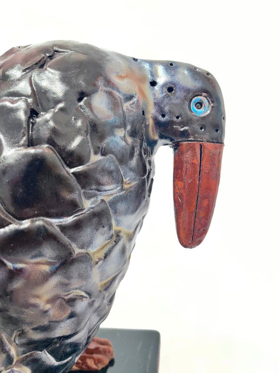 Black Bird with Golden Egg