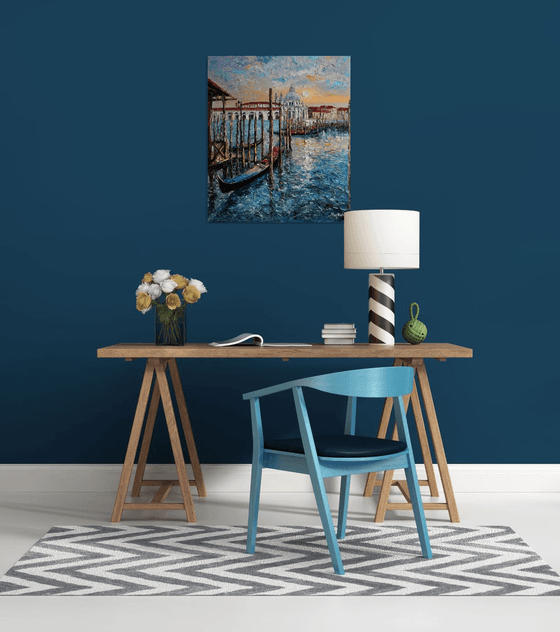 Venice, Sunset over the Grand Canal