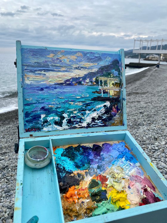 "Yalta Seascape", 18*24cm