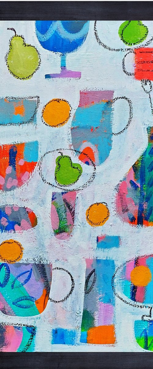 Oranges and Pears III by Jan Rippingham