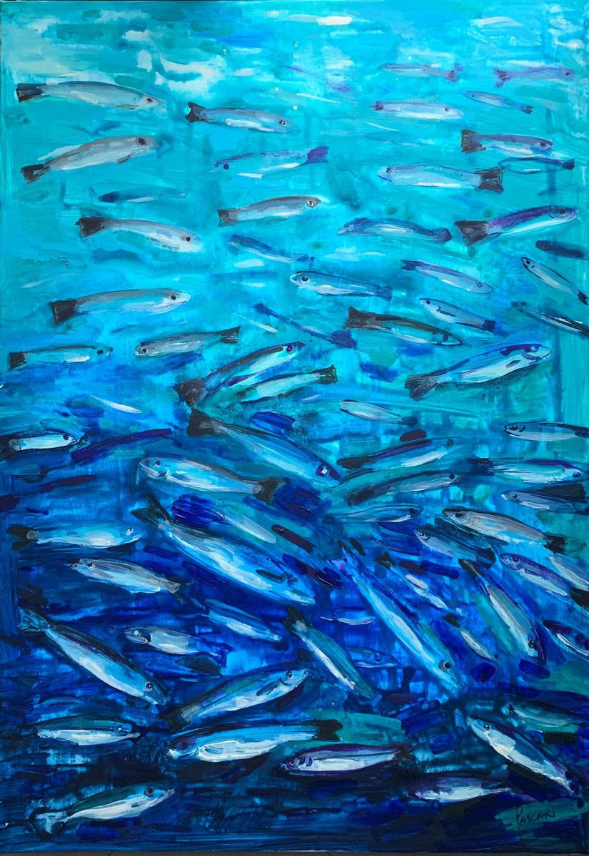 Fish (70x100cm) by Olga Pascari