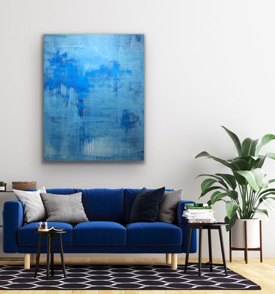 Blue In Blue (XL 60x48in)