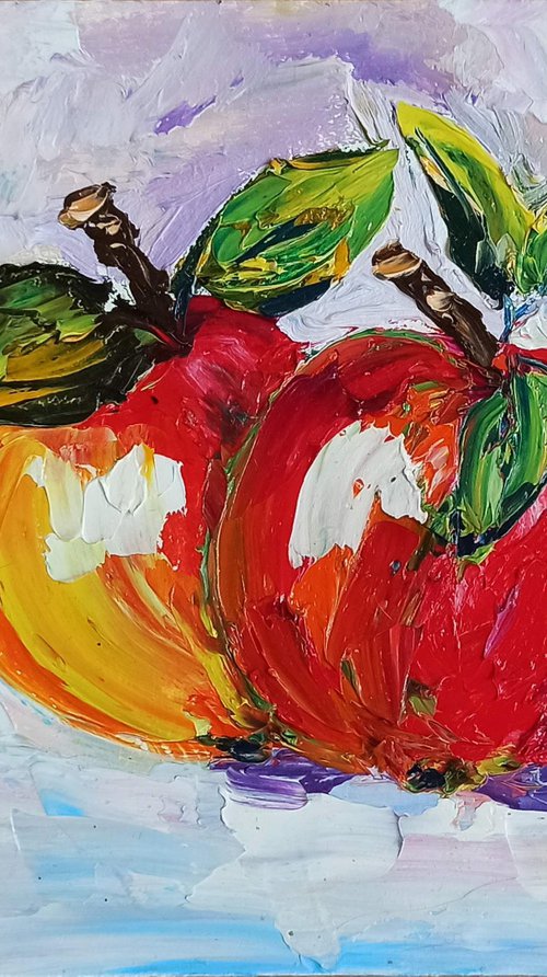 Apples still life by Oksana Fedorova