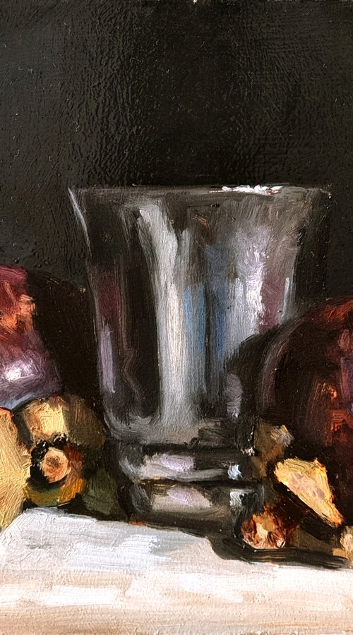 Mangosteens and Goblet by Pascal Giroud