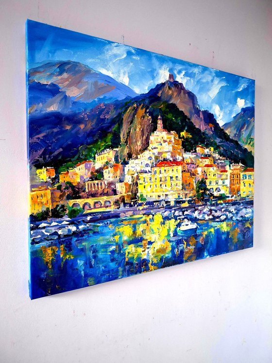 “Golden Light of Amalfi”