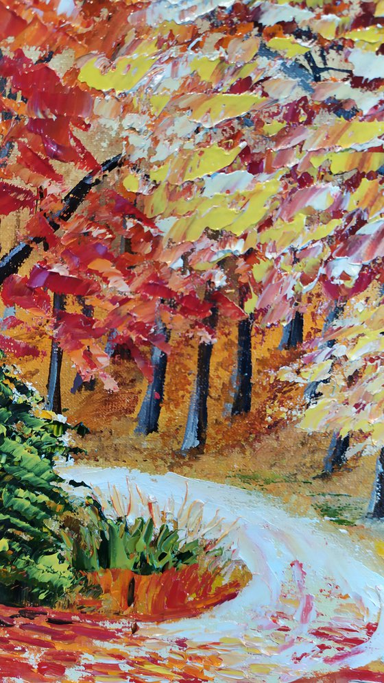Autumn leaves