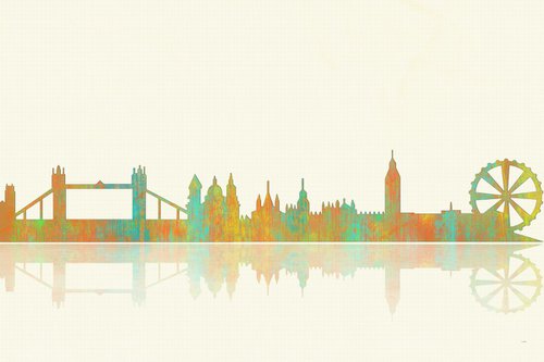 Skyline of London 1 by Marlene Watson