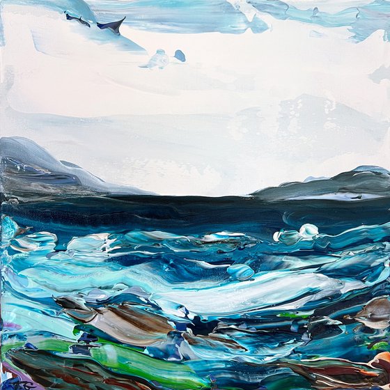 ‘Coastal study no.73' FRAMED