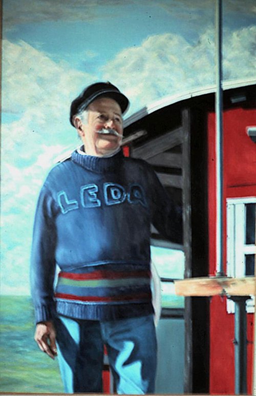 Rowland Slyvester, Founder of the Maritime Museum, South Haven, MI by Michael John Cavanagh