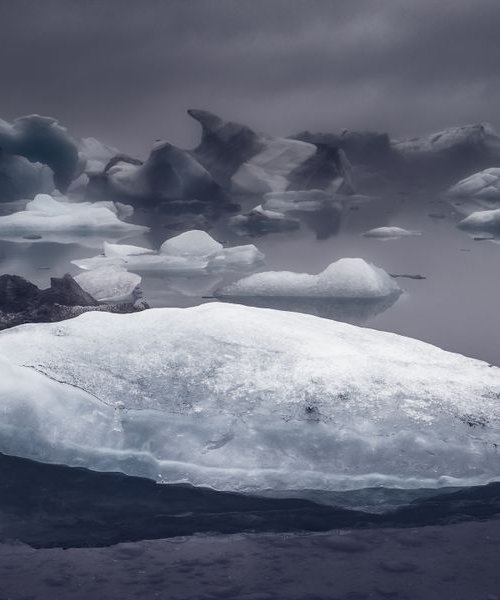 Jökulsárlón - Glacier Lagoon in Iceland by Paul Nash