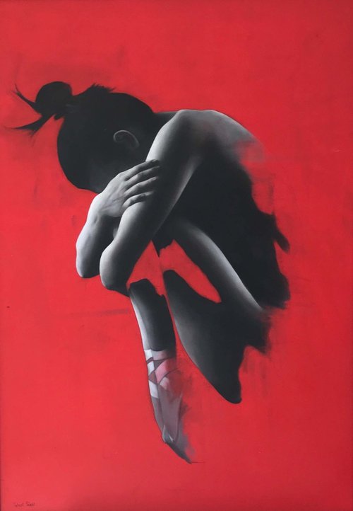 Red Ballerina by Patrick Palmer