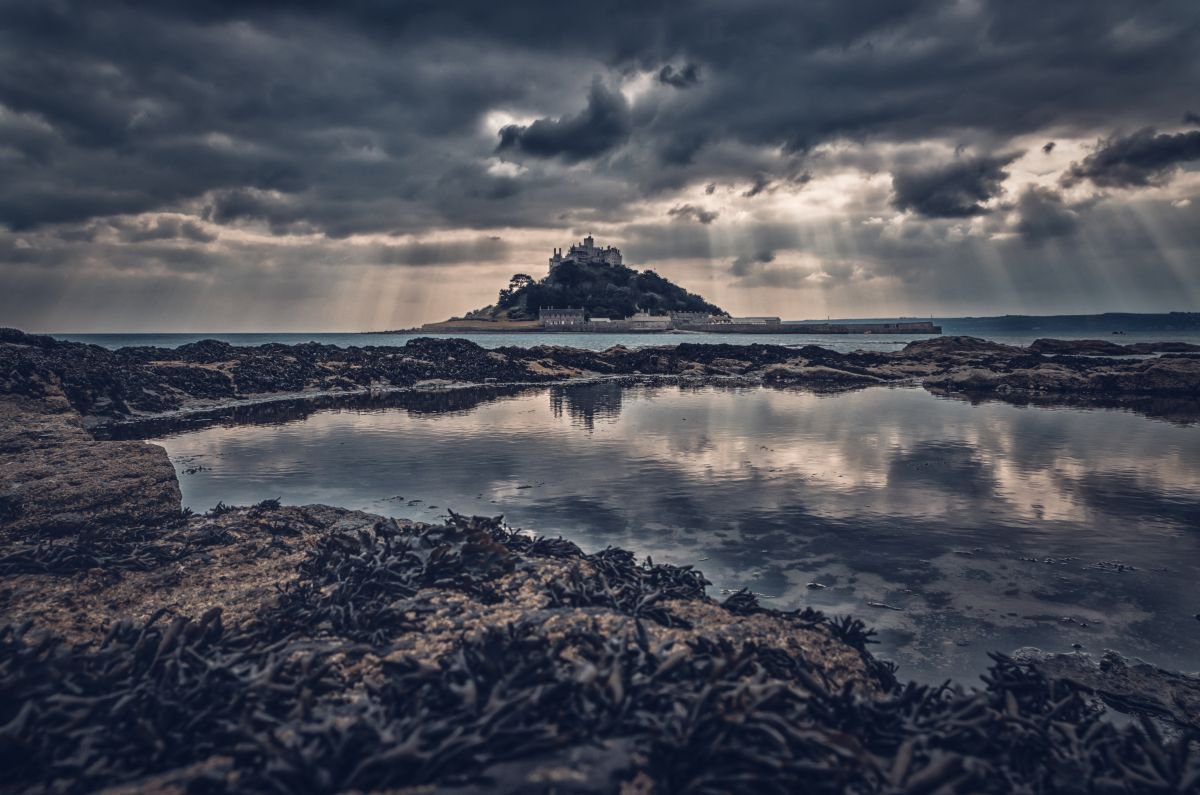 Photorealistic Photograph , St Michaels Mount By Paul Nash, 24 X 16, Artwork For Sale On Artfinder