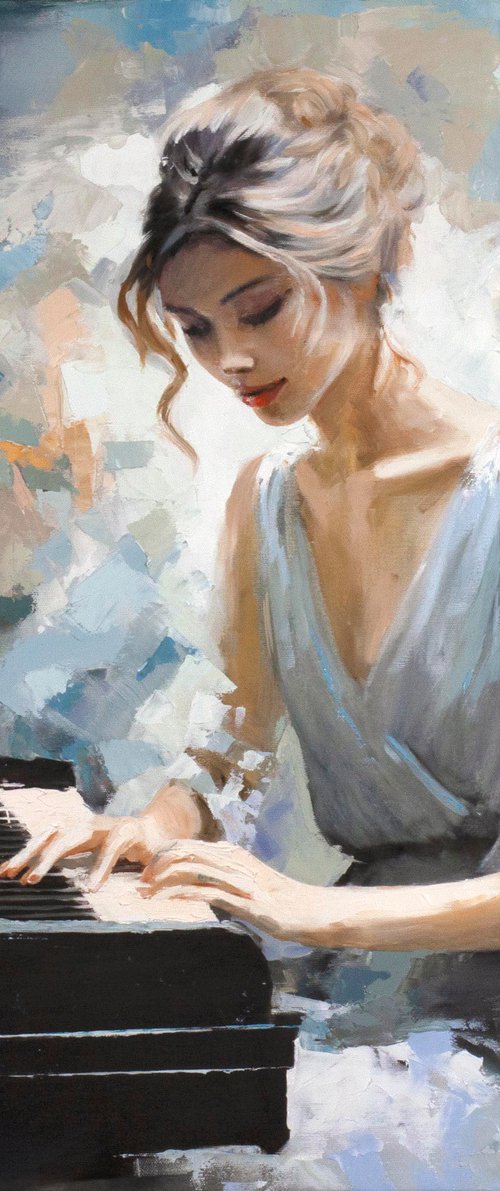 Serenade in Blue by Alexandr Klemens