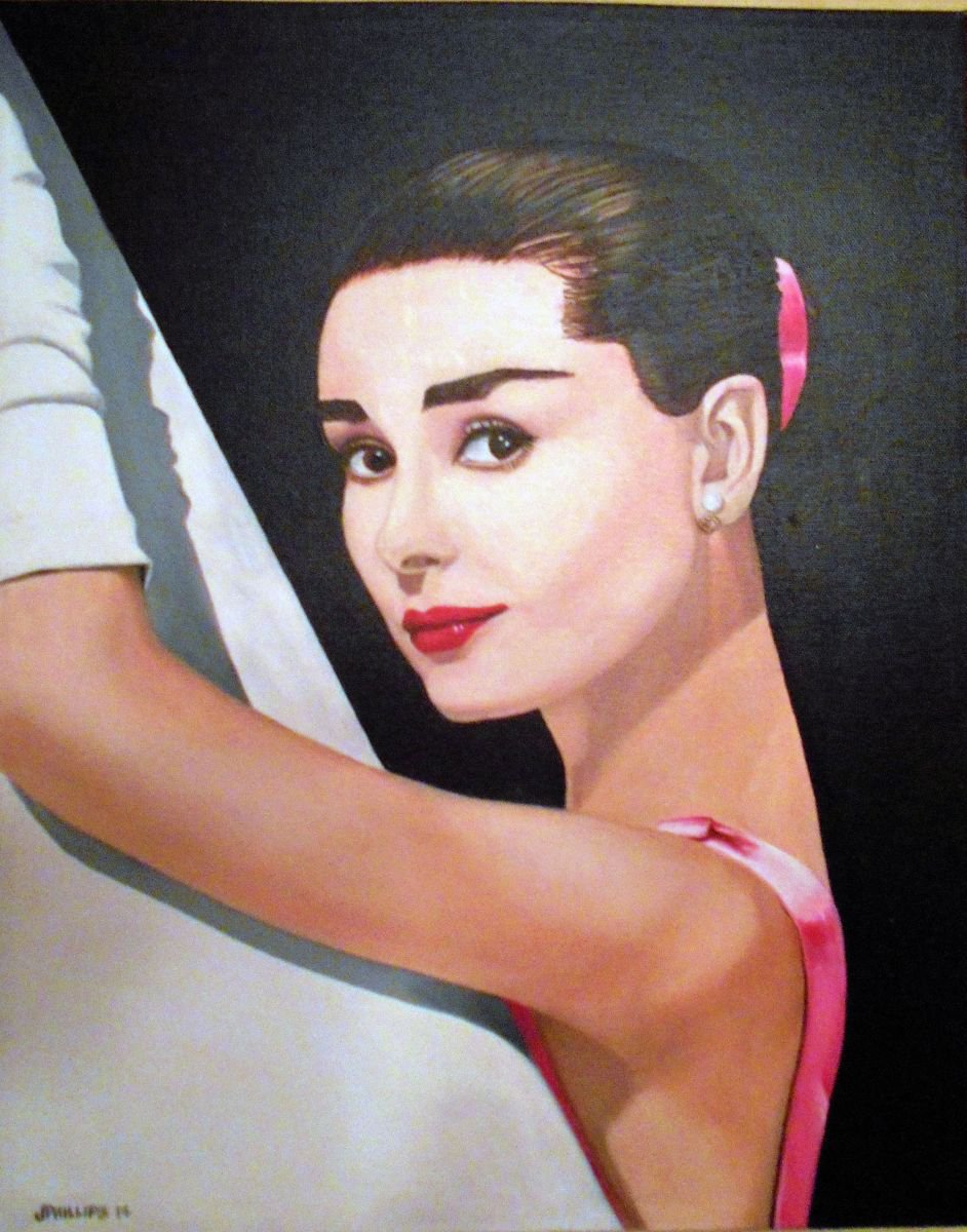 Audrey Hepburn by Jeffrey Allen Phillips - My JP Art
