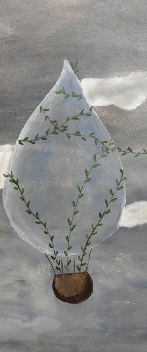 The raindrop by Silvia Beneforti
