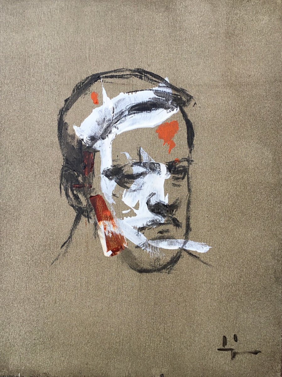 Shaun By Dominique Deve, 13 X 18, Artwork For Sale On Artfinder