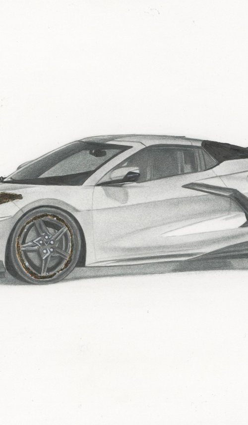 Car drawing by Amelia Taylor