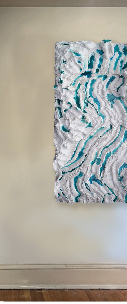 Snowy lakes by Anna Sidi-Yacoub