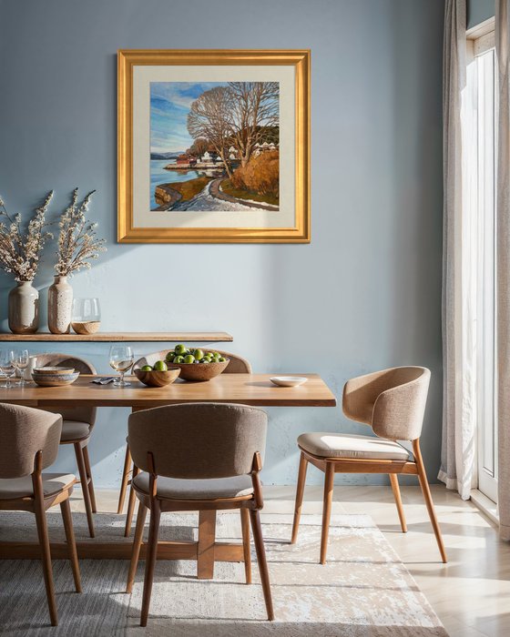 Last snow in Drøbak