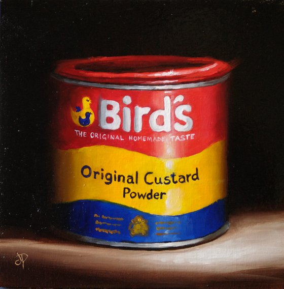 Birds Custard Powder still life