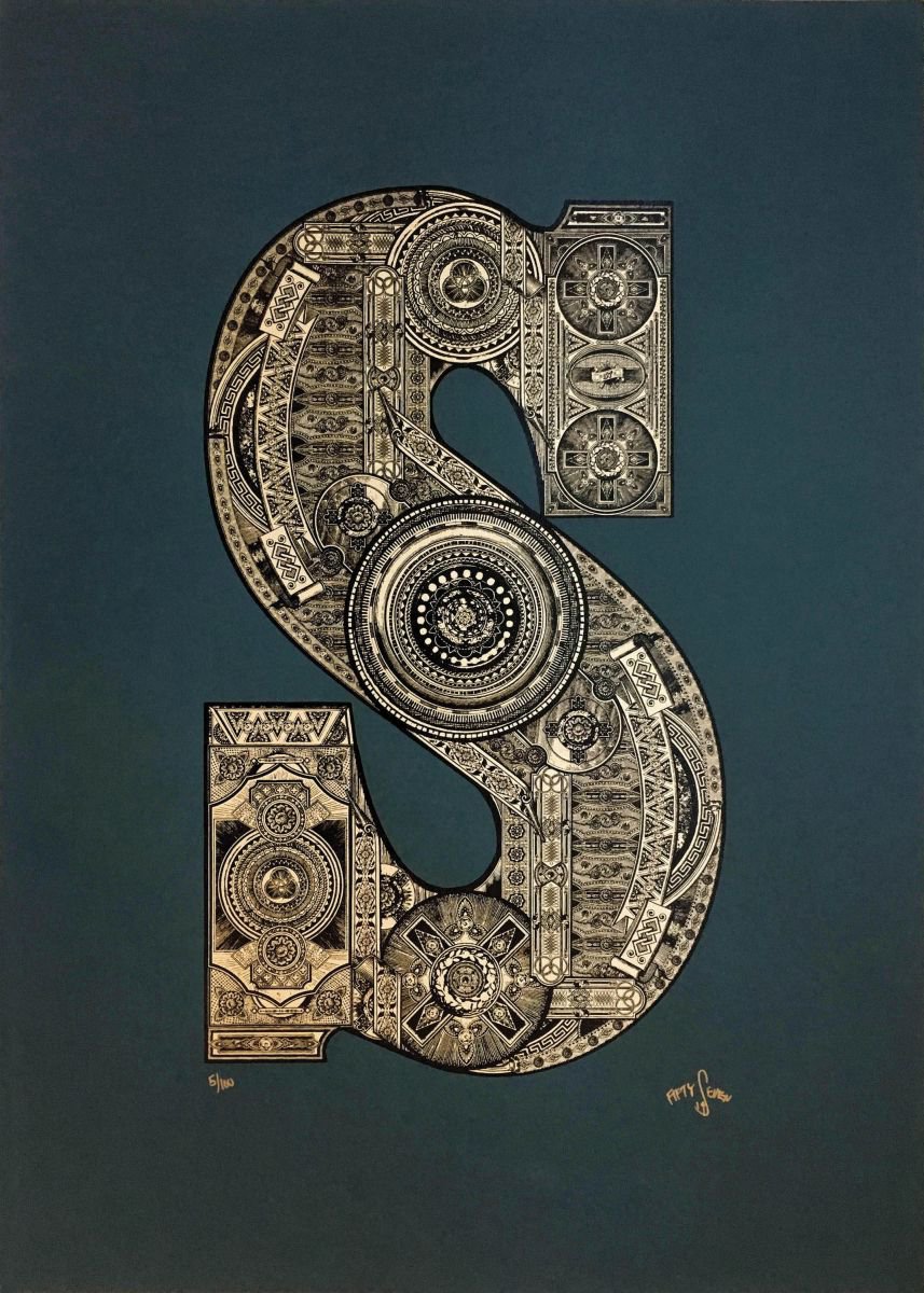 The Illustrated Letter Project: S by 57Design