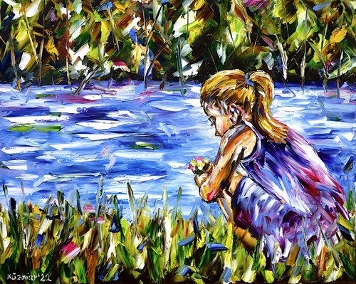 The Girl By The River by Mirek Kuzniar