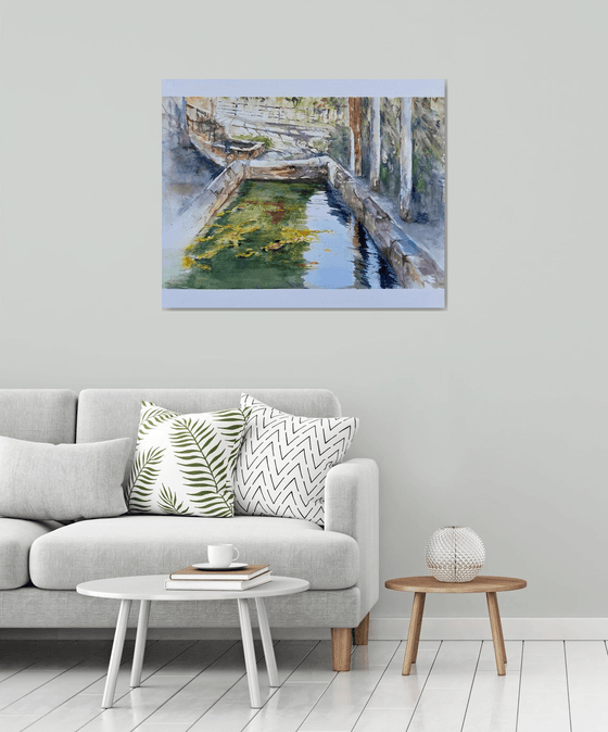 OLD WASHHOUSE OF GUADALAJARA, SPAIN