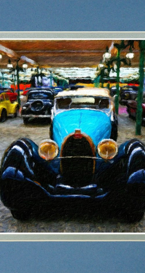 Car 2 Impressionist Style by Robin Clarke