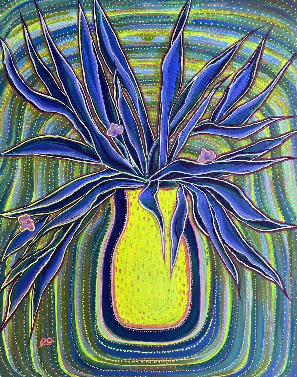  Yellow Vase By Olga Rokhmanyuk | Roartus, 22 X 28, Artwork For Sale On Artfinder