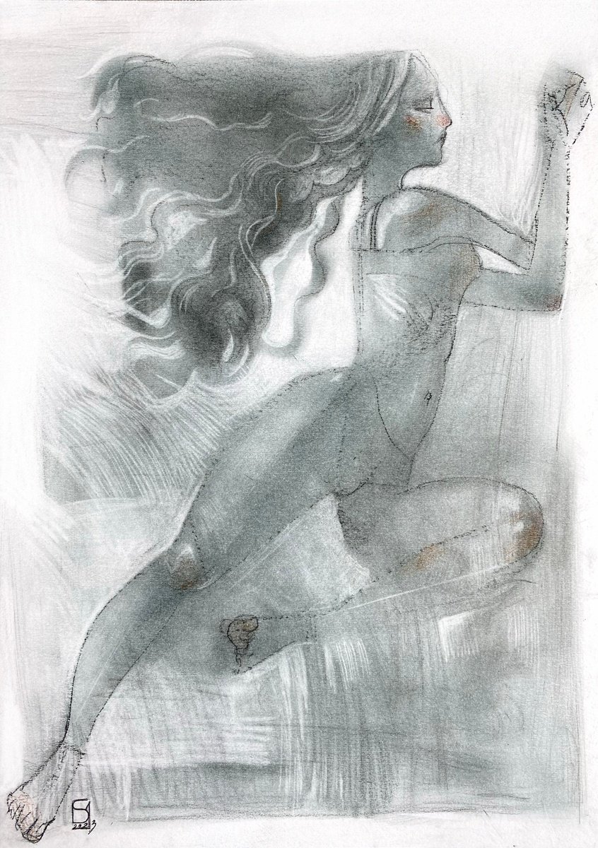 Female figure sketch #2 by Sofia Moklyak